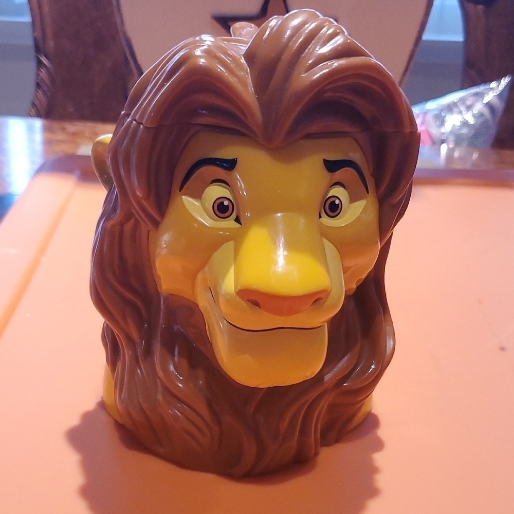 Disney Yellow and Brown Lion King Mug